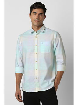 Peter England - Men Multi-Color Full Sleeves Casual Shirt