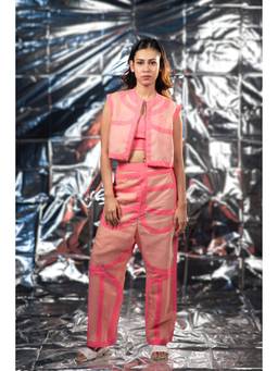 DAASH - Contour Panel Peach Co-ord Set