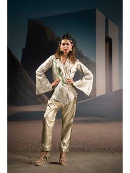 DAASH - Gilded Serpent Metallic Co-ord Set