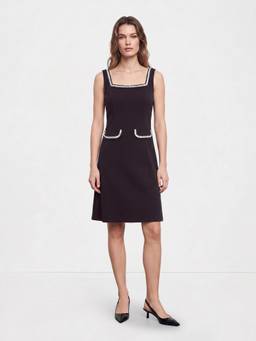 Cover Story - Will Solid Black Dress