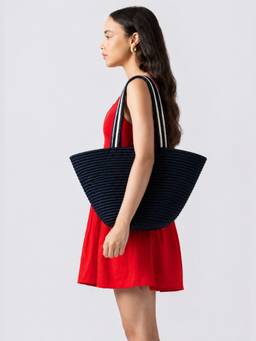 NEF'S Finds - Navy Blue Riviera Bag