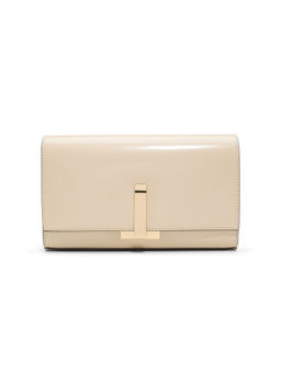 Aldo - Adoring Women Beige Clutch with Detachable Chain