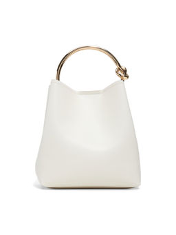 Aldo - Bienka Women White Bucket Bag with Detachable Strap
