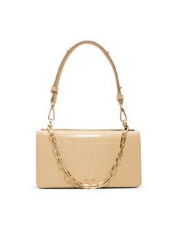 Aldo - DABOUCA Women Beige Handbag with Detachable Chain