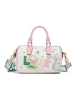 Aldo - FISNEY Women White Barrel Cross Body Bag