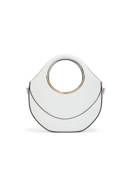 Aldo - FRENACIA Women White Handbag with Detachable Strap