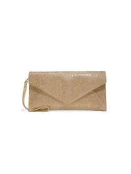 Aldo - KELCHI Women Gold Clutch with Detachable Chain & Handle