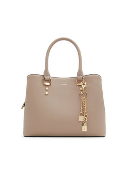 Aldo - LEGOIRII Women Beige Satchel Bag with Detachable Strap