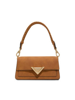 Aldo - LUXEHANDLE Women Tan Shoulder Bag with Detachable Strap