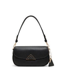 Aldo - LUXESHOULDER Women Black Shoulder Bag with Detachable Strap