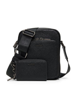 Aldo - MAXIMILIAN Women Black Cross Body Bag with Pouch (Set of 2)