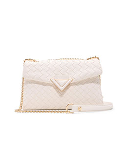 Aldo - SOFTWOVEN Women White Sling Bag