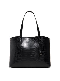 Aldo - TAMMERA Women Black Tote with Pouch & Bag Charm (Set of 3)