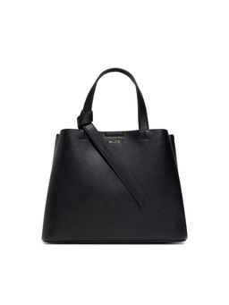 Aldo - ZARIA Women Black Satchel Bag with Detachable Strap
