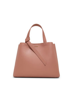 Aldo - ZARIA Women Peach Satchel Bag with Detachable Strap