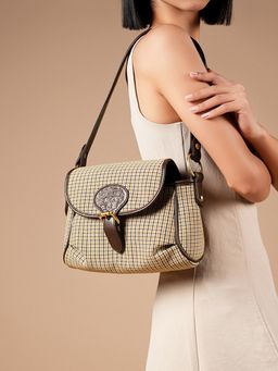 Theater - Women Oxford Check Sling Bag