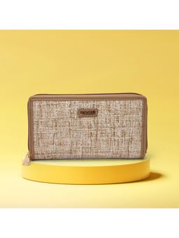 Mochi - Textured Beige Women's Wallet (10)