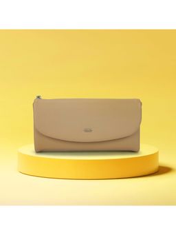 Mochi - Textured Beige Women's Wallet (10)
