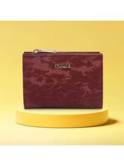 Mochi - Textured Maroon Women's Wallet (10)