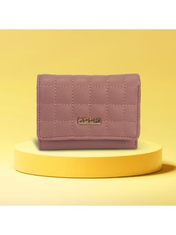Mochi - Solid/Plain Pink Women's Wallet (10)