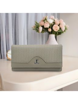 Mochi - Geometric Grey Women's Wallet (10)