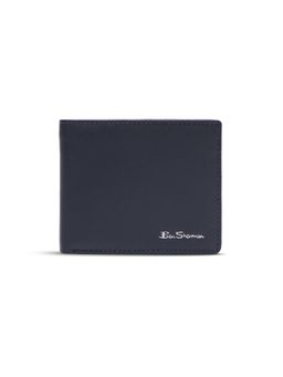 Ben Sherman - Men Navy Blue Classic Bi-Fold Wallet