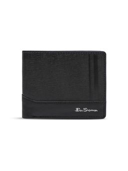 Ben Sherman - Men Black Classic Textured Two-Fold Wallet