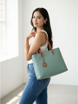 Toteteca - Office Turquoise Shoulder Bag