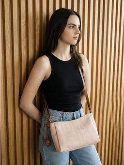 Toteteca - Multicompartment Pink Sling Bag