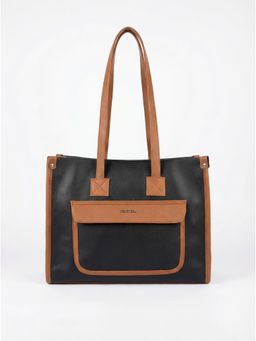 Toteteca - Chic Urban Black Shoulder Bag