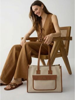 Toteteca - Chic Urban Off White Shoulder Bag