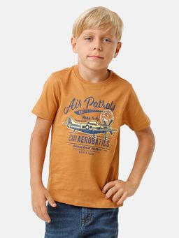 Kate & Oscar - Boys Placement Printed T Shirt