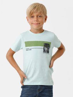 Kate & Oscar - Boys Placement Printed T Shirt