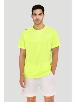 Dida - Men Yellow Solid T-Shirt