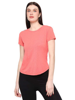 Dida - Women Pink Solid T-Shirt