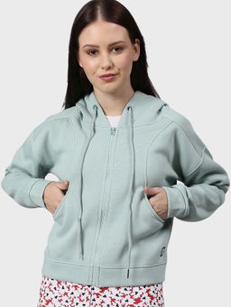 PINACOLADA - Blue Solid Sweatshirt
