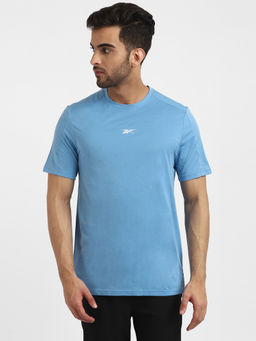 Reebok - Ubf Move Soft Ss Tee Blue Training T-shirt