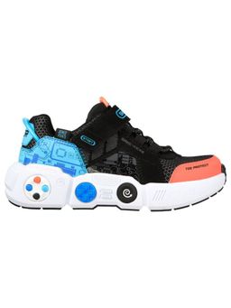 SKECHERS - Boys Gametronix Black Casual Shoes