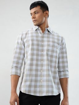 Spykar - Grey Check Regular Fit Shirt