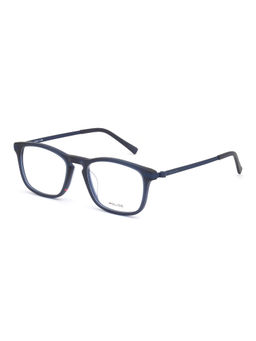 Police - Square VK043K49Z35MFR Blue Small Eyeglass Frames