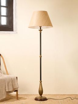 Fabindia - Multi Metal Aura Painted Floor Lamp