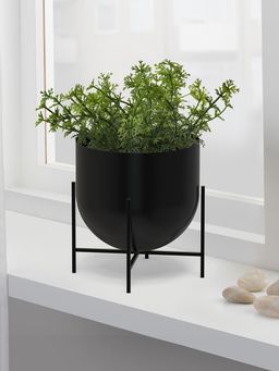 Metalsmith - Aluminium Plant Pot with Stand Plant Container For Home Decor