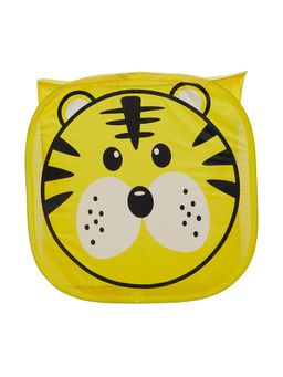 EZ Life - Kids Toys & Storage Cube Yellow Tiger Polyester (Pack of 1)