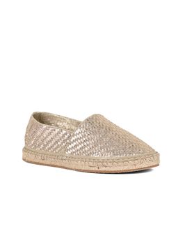 Vanilla Moon - Gold Textured Flats