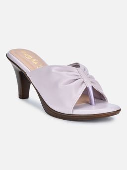 VALIOSAA - Lavender Solid-plain Heels