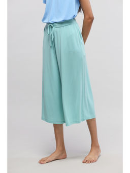 NeceSera - Aqua Blue Solid Culotte