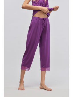 NeceSera - Dreamy Purple Lace Capri