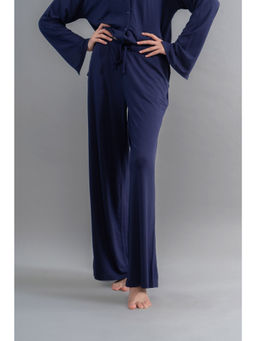 NeceSera - Navy Blue Supima Straight Pyjama
