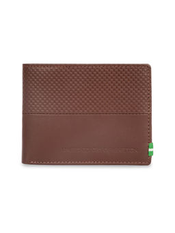 United Colors of Benetton - Men Rfid Protected Wakefield Slimfold Wallet - Brown