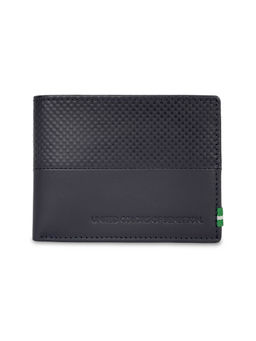 United Colors of Benetton - Men Rfid Protected Wakefield Global Coin Wallet - Navy Blue